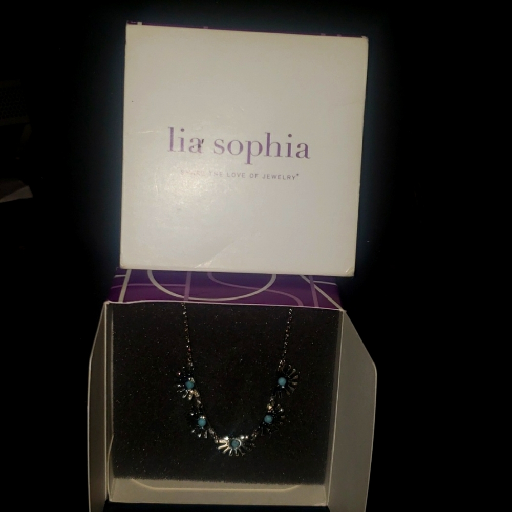 Lia Sophia Super Fan necklace